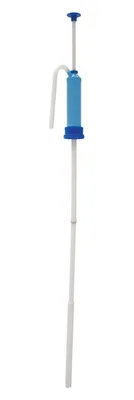 Vestil VDP drum pump shown from an alternate angle