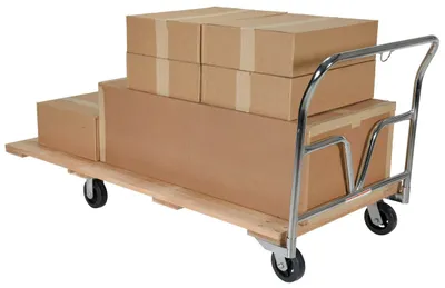 Vestil VHPT-3672 flatbed cart shown from an alternate angle