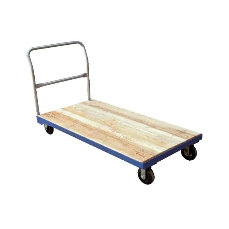 Vestil VHPTS-3672 Hardwood With Steel Frame Platform Truck