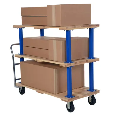 Vestil VHPT/TD-2754 flatbed cart shown from an alternate angle