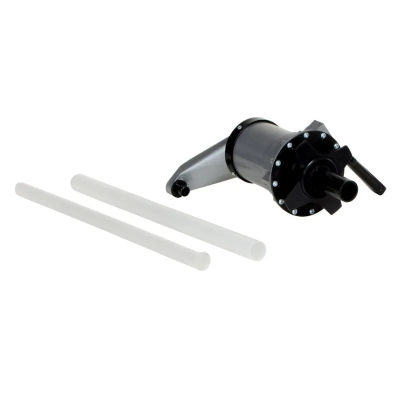 Vestil VLDP Polypropylene Manual Lever Action Drum & Pail Pump 10 Ounces Gray