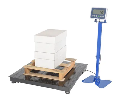 Vestil VLPFS-2 Steel Low Profile Floor Scale 6
