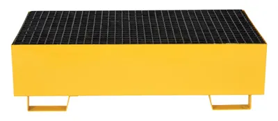 Vestil VSRB-YL-2 Steel Drum Retention Basin 2