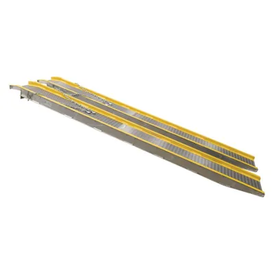 Vestil VTR-5.5-14-10 Portable Aluminum Twin Vehicle Ramp
