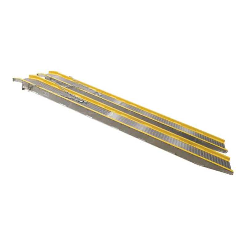 Vestil VTR-7-14-8 Portable Aluminum Twin Vehicle Ramp
