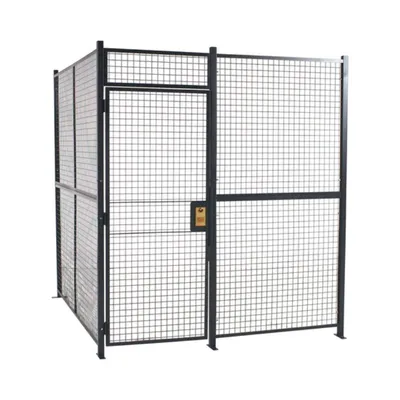 Vestil WPC-12X12-4NC Welded Wire Mesh With Hinged Door