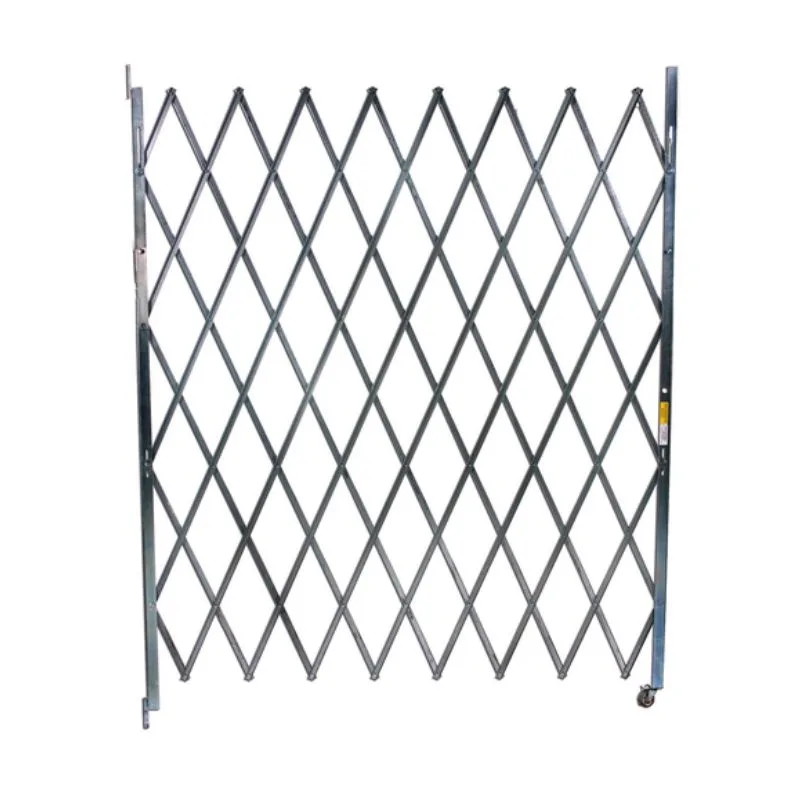 Vestil VSSG-1070 Galvanized Steel Single Fold Scissor Gate
