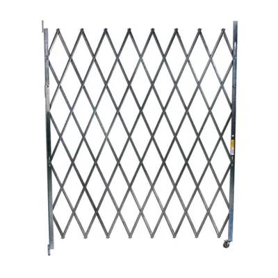 Vestil VSSG-470 Galvanized Steel Single Fold Scissor Gate