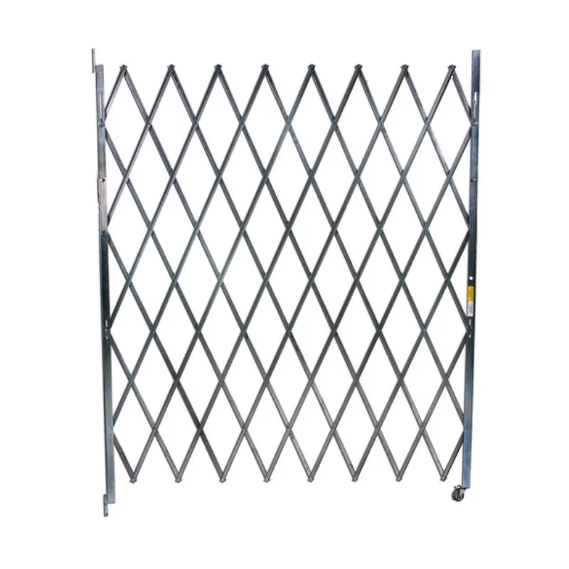 Vestil VSSG-565 Galvanized Steel Single Fold Scissor Gate