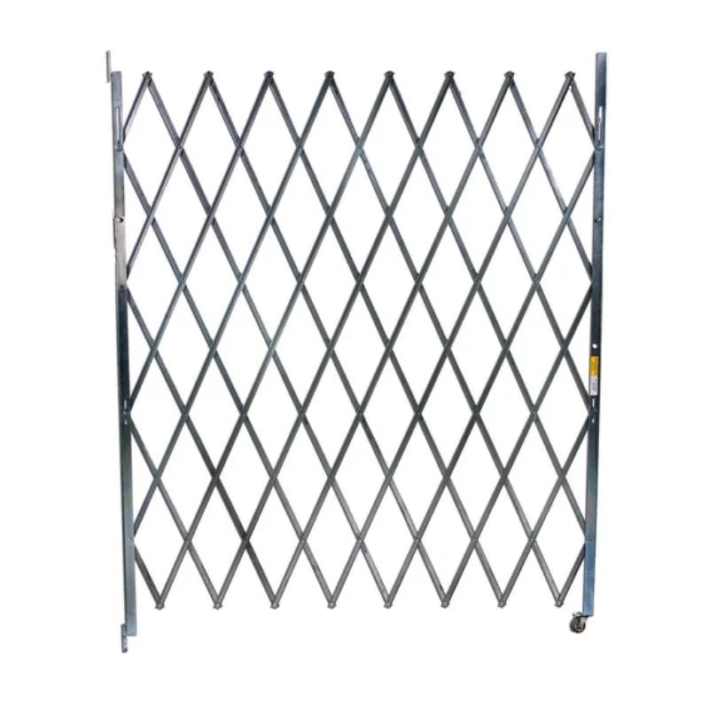 Vestil VSSG-785 Galvanized Steel Single Fold Scissor Gate