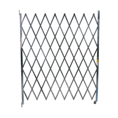 Vestil VSSG-865 Galvanized Steel Single Fold Scissor Gate