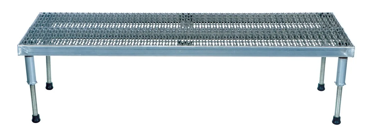 Vestil AHW-H-2436-SS stainless steel adjustable work-mate stand