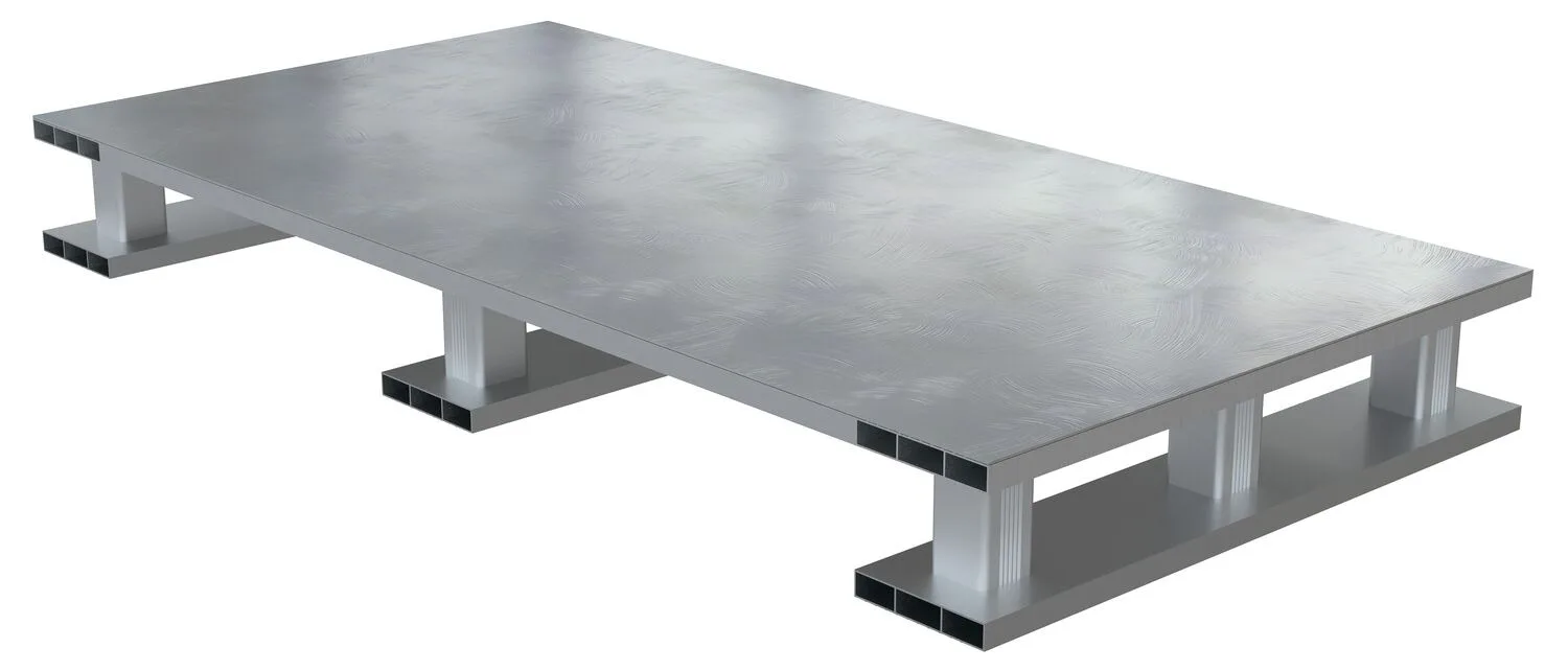 Vestil AP-ST-4824-SB aluminum pallets & skid