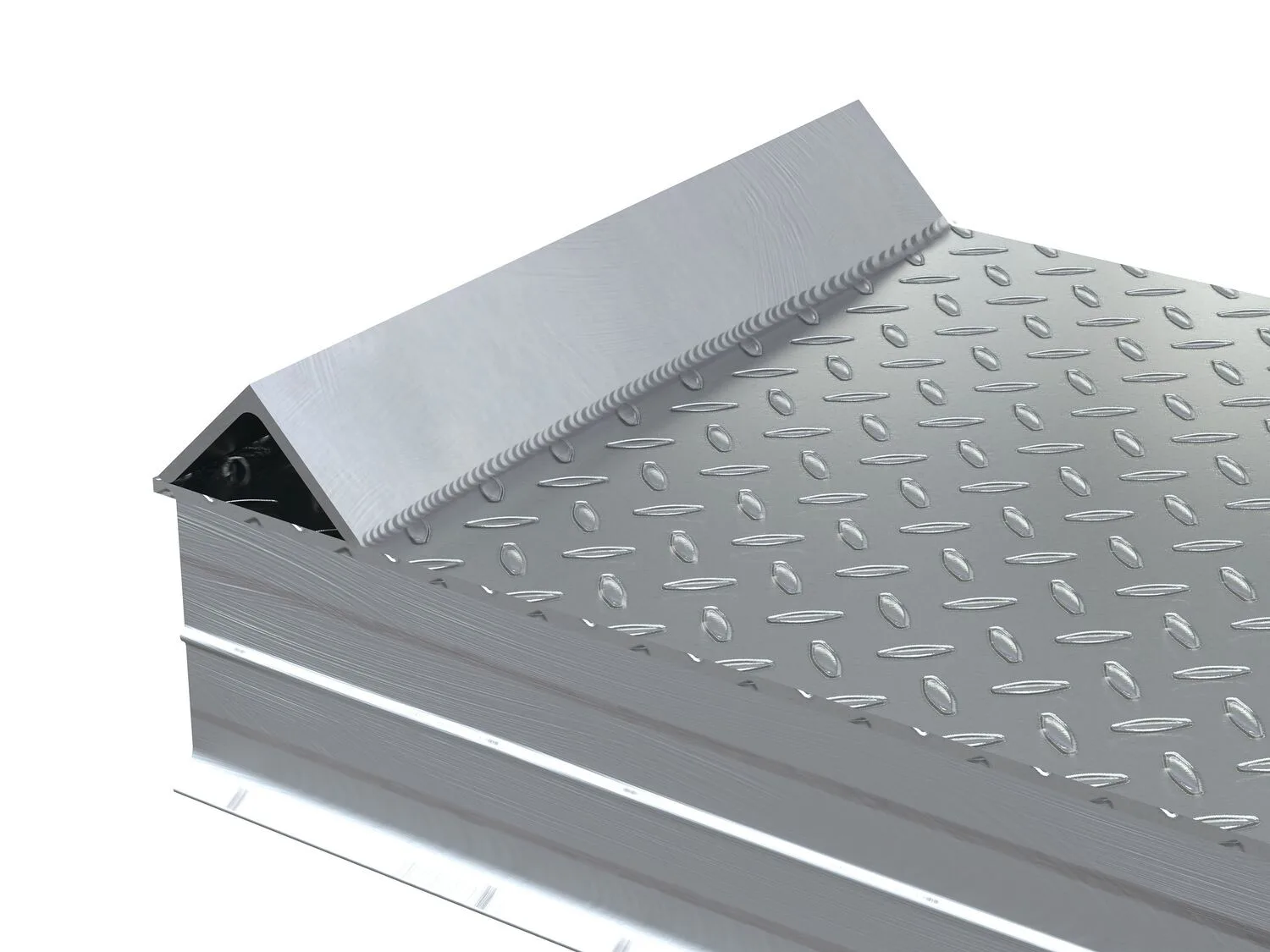 Vestil ATWR-ROG-24-6-48 aluminum wheel riser