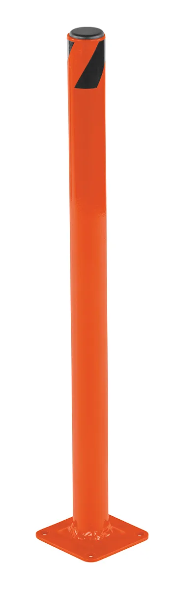 Vestil BOL-24-2-OR steel pipe safety bollard