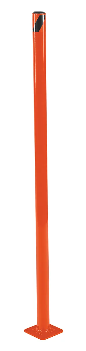 Vestil BOL-42-2-OR steel pipe safety bollard