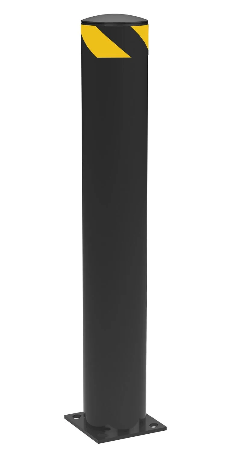 Vestil BOL-42-6.5-BK steel pipe safety bollard