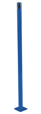 Vestil Steel Pipe Safety Bollard 48 In. x 1-3/4 In. Blue