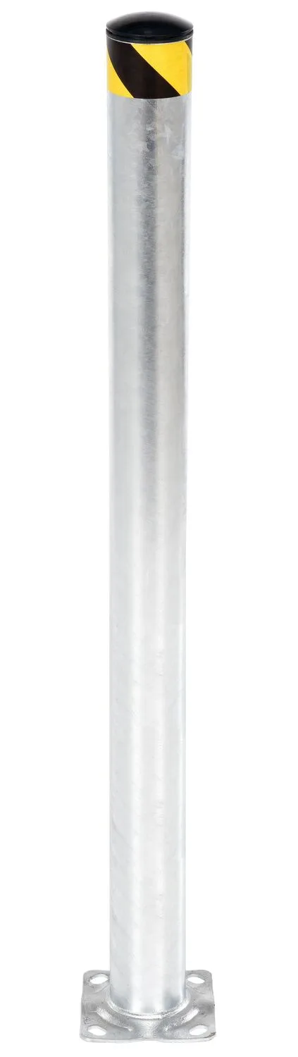 Vestil BOL-62-4.5-HDG steel pipe safety bollard