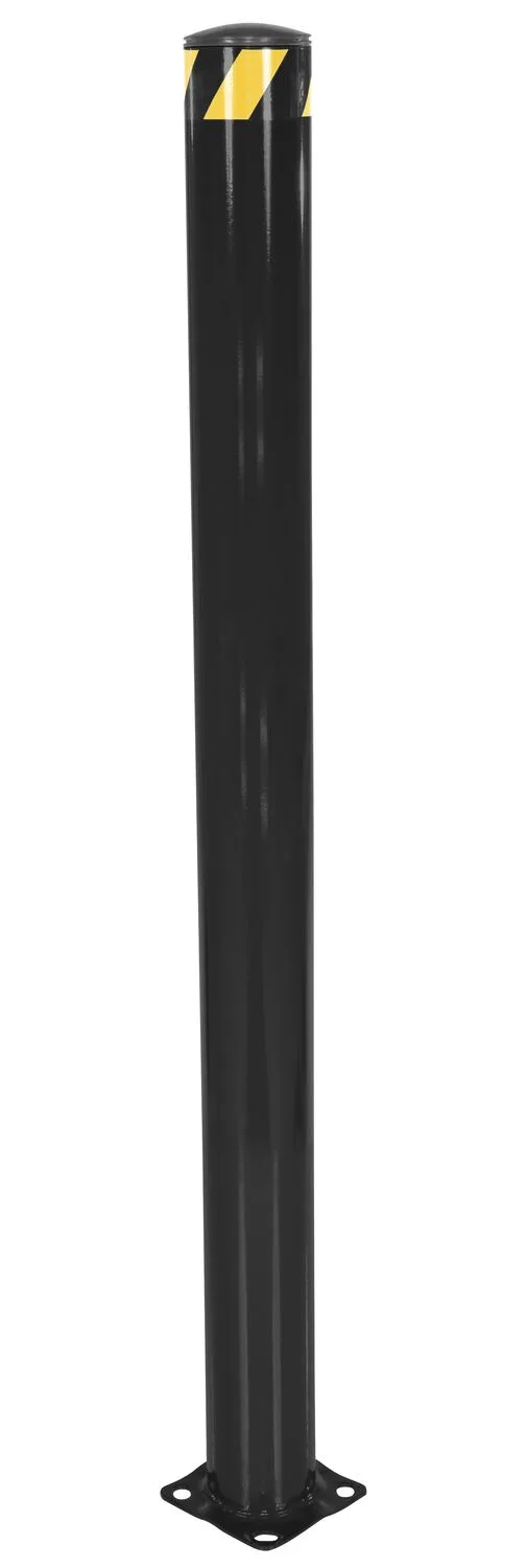 Vestil BOL-62-5.5-BK steel pipe safety bollard