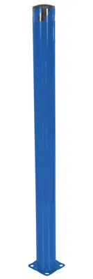 Vestil Steel Pipe Safety Bollard 62 In. x 5-1/2 In. Blue