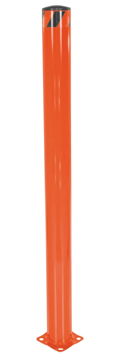 Vestil BOL-62-5.5-OR steel pipe safety bollard