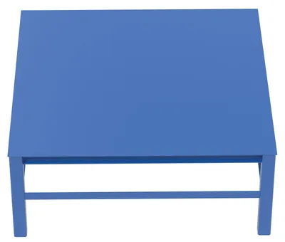 Vestil Factory Installed Steel Elevated Bases for Carousels 60 In. x 24 In. 6000 Lb. Capacity Blue