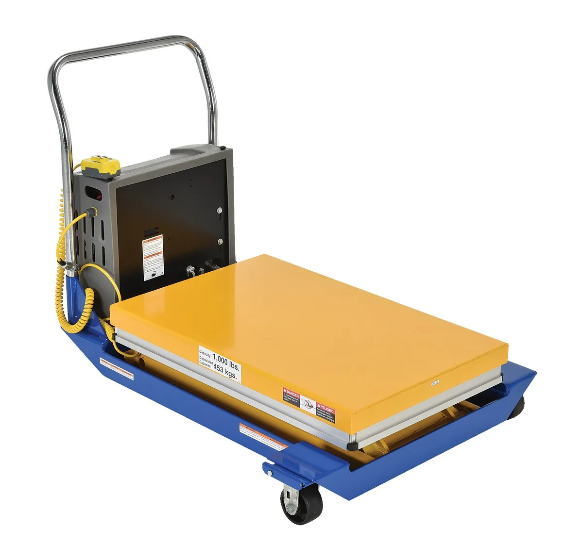 Vestil CART-23-10-DC dc powered and manual scissor cart