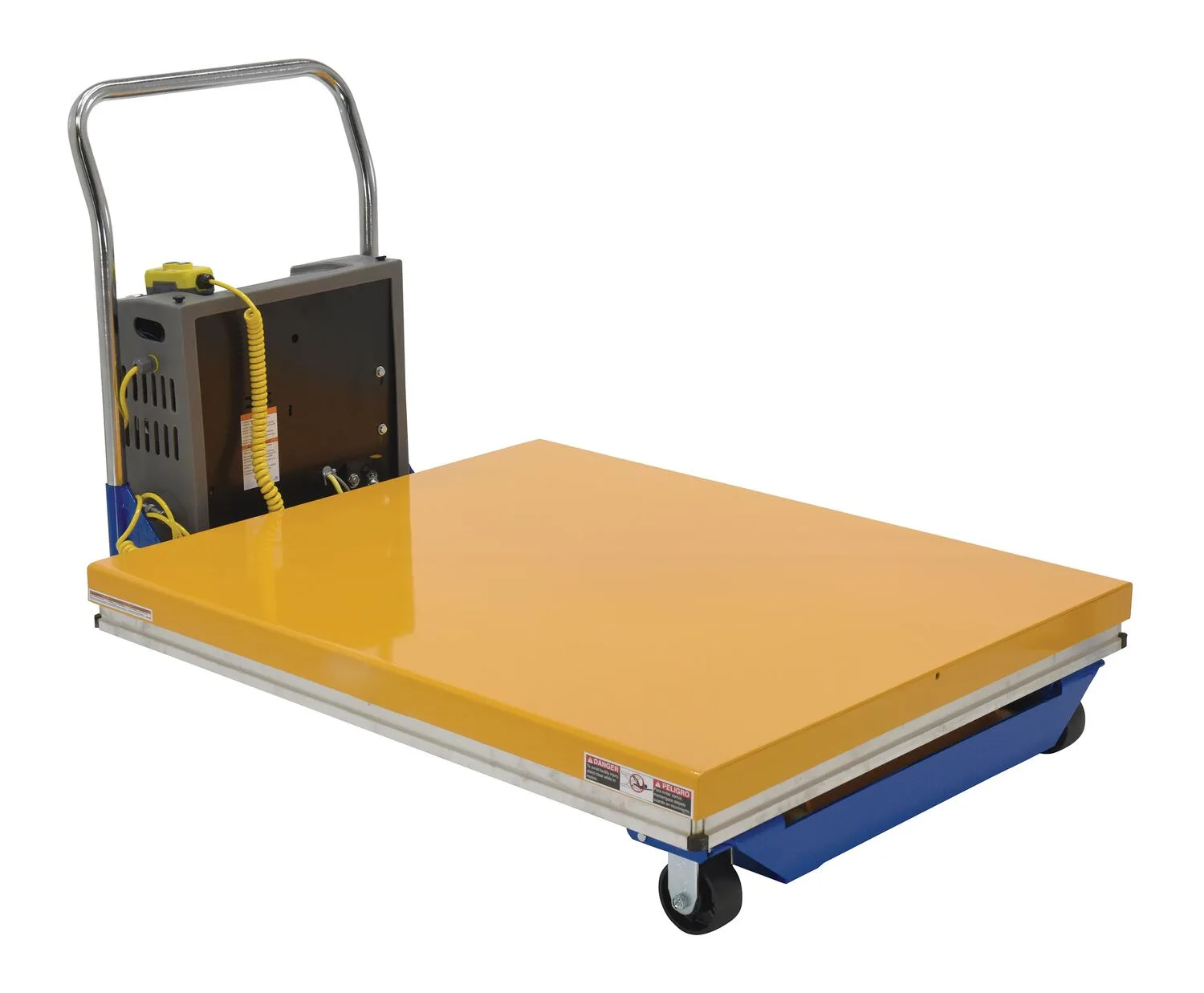 Vestil CART-40-10-DC dc powered and manual scissor cart