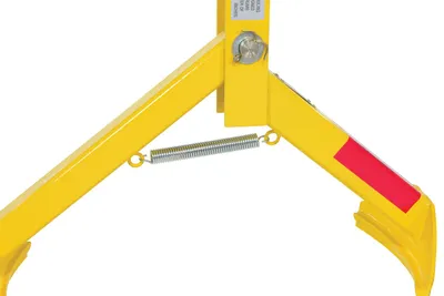 Vestil CHDL-2025 crane hoist drum lifter shown from an alternate angle