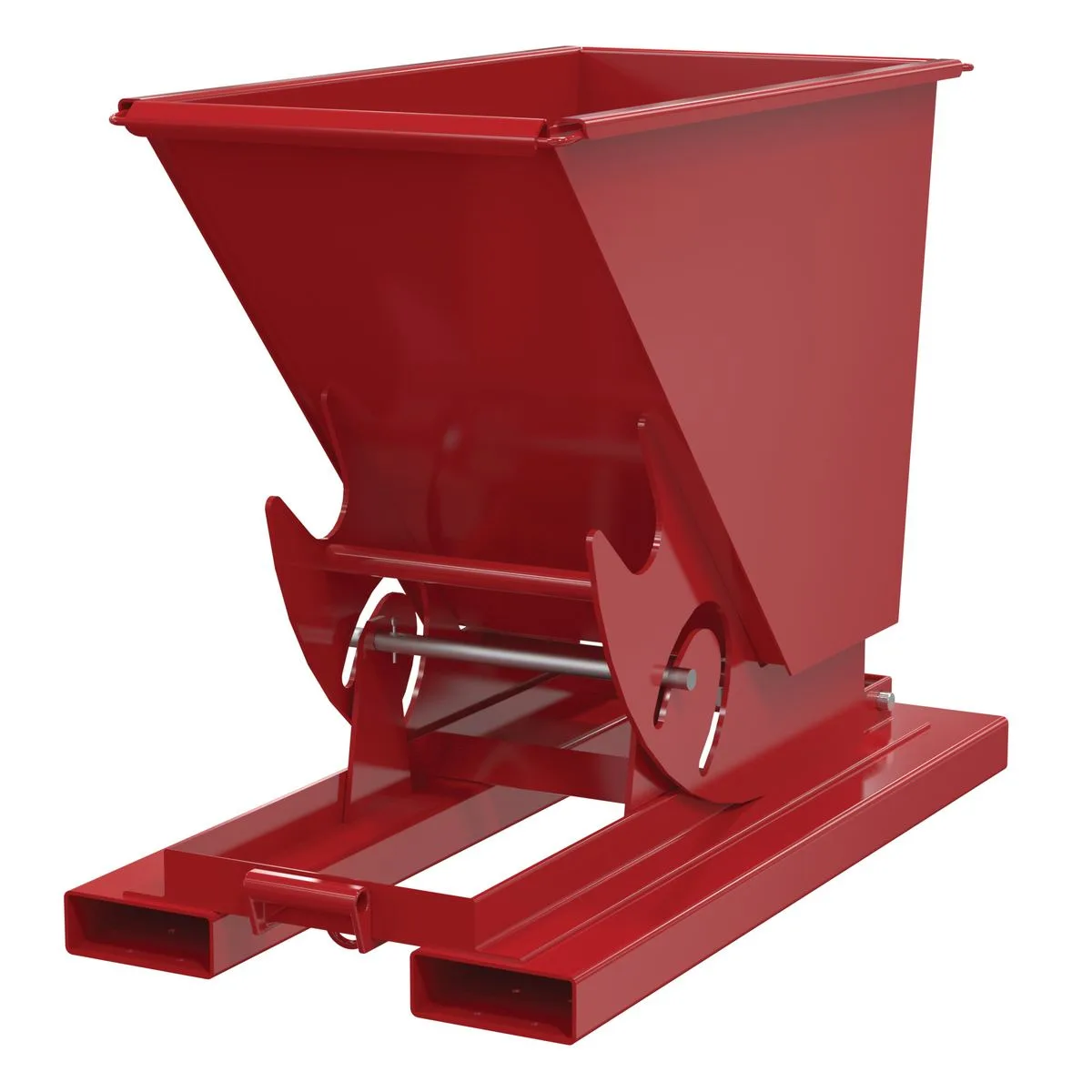 Vestil D-33-LD-NB-SR d-style hoppers, no bump & dump