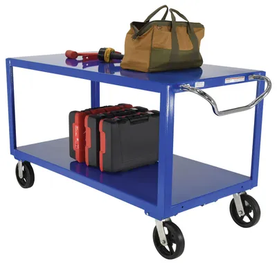 Vestil DH-MR2-3060 ergo-handle cart shown from an alternate angle