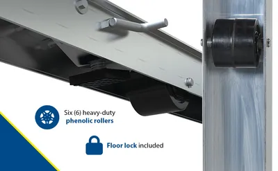 Vestil DOL-4048-6T-FL aluminum pallet dollie feature highlights