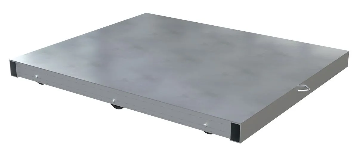 Vestil DOL-ST-3642-6T aluminum pallet dollie