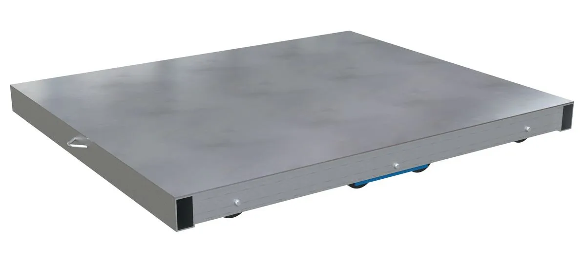 Vestil DOL-ST-3648-8T aluminum pallet dollie