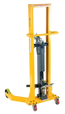 Vestil DRUM-55-36 portable drum jack shown from an alternate angle