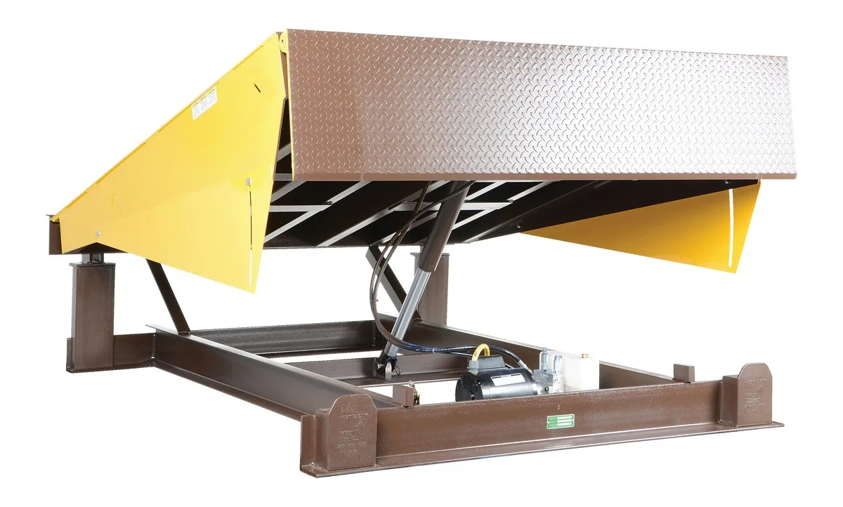 Vestil EH-68-25 electric hydraulic dock leveler