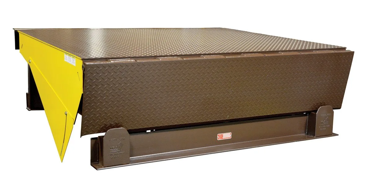 Vestil EH-75-40 electric hydraulic dock leveler