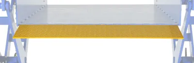 Vestil EHLTG-52-SB ground lift scissor table shown from an alternate angle