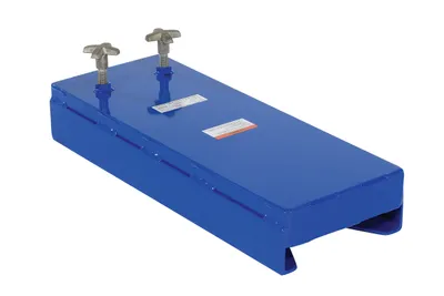 Vestil Steel Forklift Beam Mover 30-1/2 In. x 11-1/2 In. 500 Lb. Capacity Blue