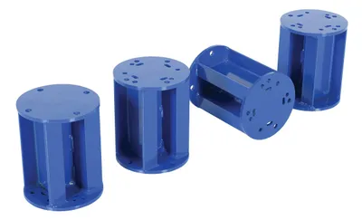 Vestil Steel Field Installed Stationary Legs For Fixed Height Aluminum Gantry Crane Models Blue