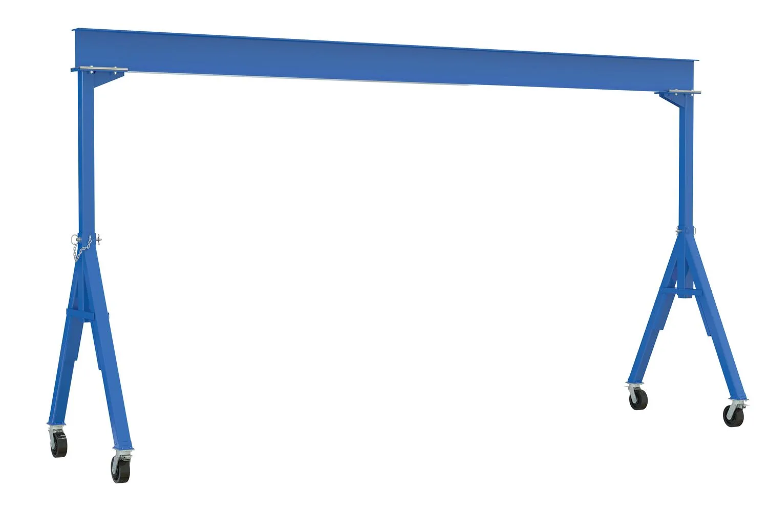 Vestil FHS-6-15-TLC fixed steel gantry cranes with total locking caster