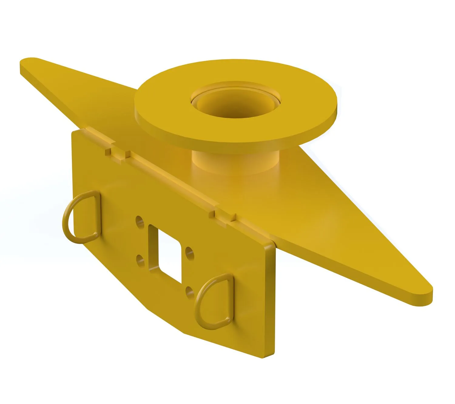 Vestil FWTS-3-4000 fork truck bases with optional tow balls & pintle hook