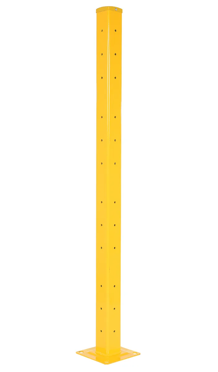 Vestil GR-F2R-BO-TP72-YL structural guard rails (drop-in and bolt-on style)