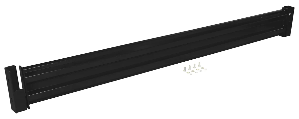 Vestil GR-F2R-DI-9-BK structural guard rails (drop-in and bolt-on style)