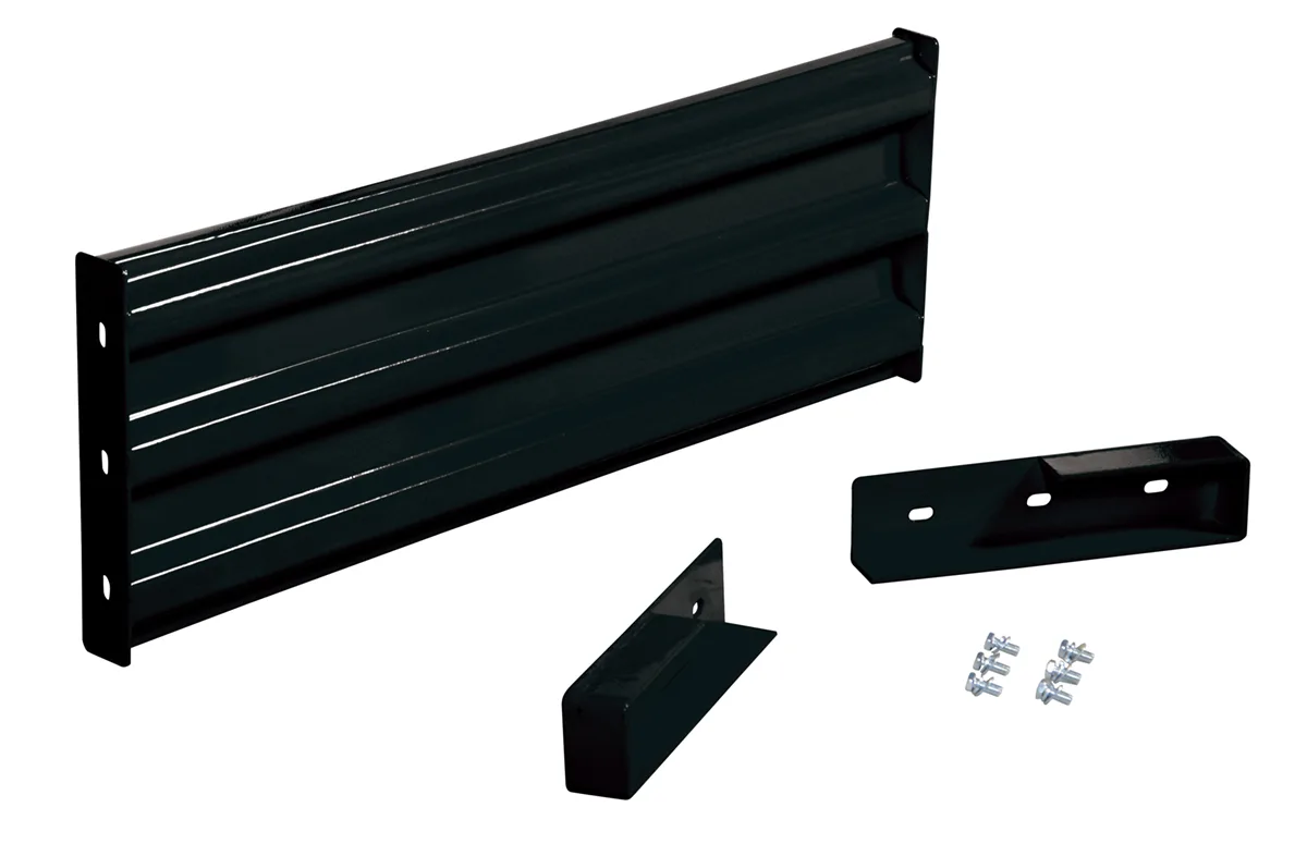 Vestil GR-F3R-DI-4-BK structural guard rails (drop-in and bolt-on style)