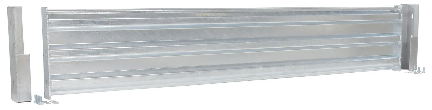 Vestil GR-F3R-DI-7-HDG structural guard rails (drop-in and bolt-on style)