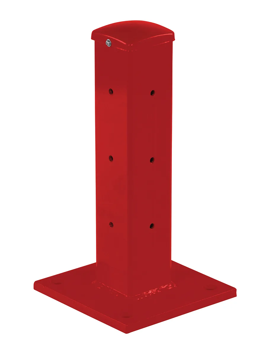 Vestil GR-F3R-DI-TP18-RD structural guard rails (drop-in and bolt-on style)