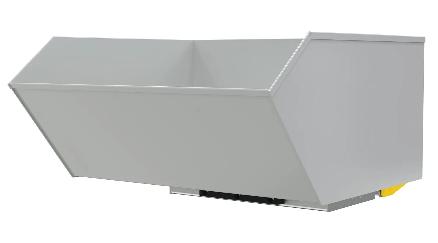 Vestil H-100-HD-BD-GY-MG h-style bump & dump hopper