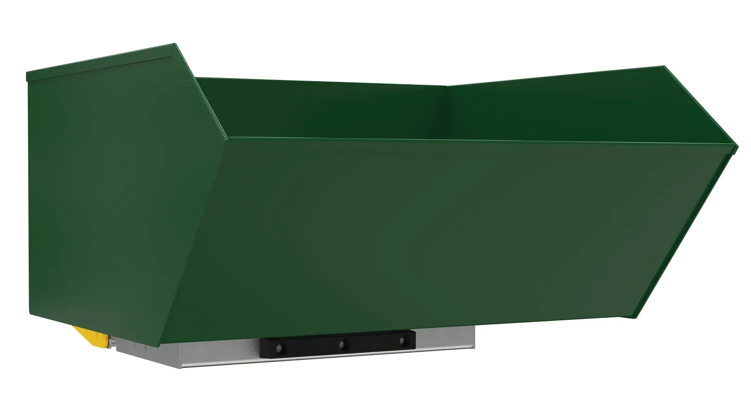 Vestil H-100-MD-BD-GRN-H h style bump & dump hopper